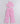 checks printed halter crop top & bell bottom pant set- Pink/White