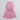 lurex embellish halter Aline dress with tie-up belt-Pink