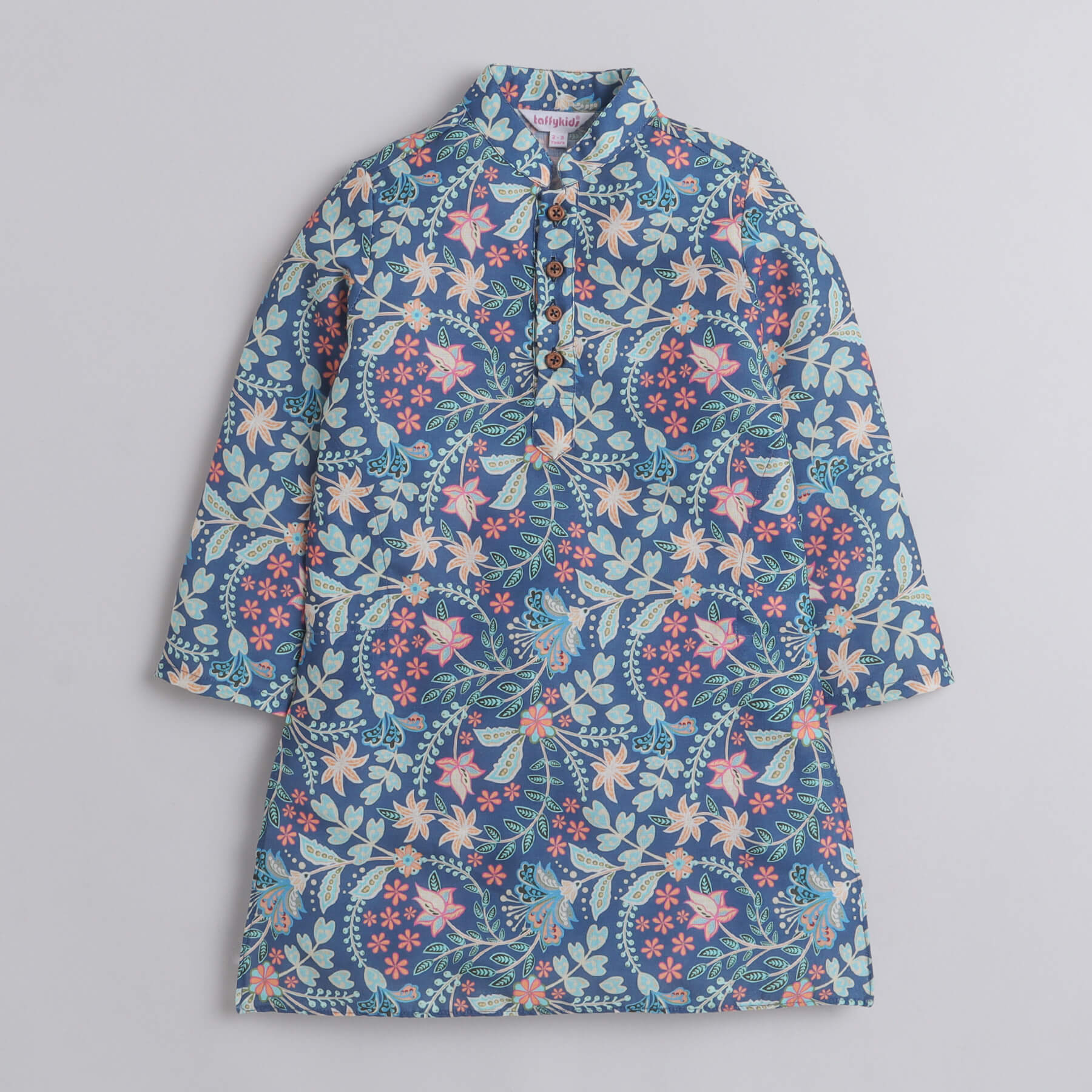 floral printed kurta pyjama set