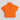 Shop Short Sleeves Turtle Neck Crop Top And Printed Short Set-Orange/Black Online