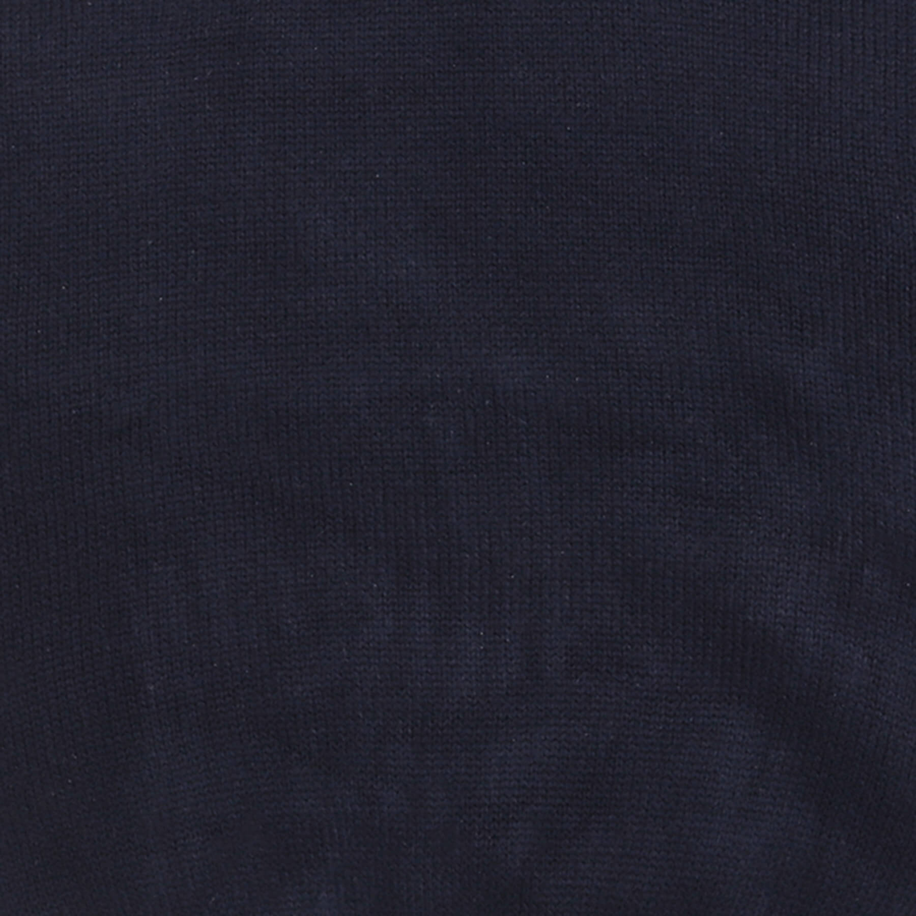 Taffykids full sleeves turtle neck plain knitted sweater-Navy