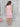 Taffykids foil printed sleeveless high neck ruffle detail dress-Pink