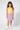 Knit Halter neck Cut out detail Crop top and Woven Skirt set - Yellow and Lilac