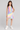 100% viscose sleeveless multi stripes smock crop top and skort co-ord set-Multi