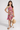 100% cotton Dobby Sleeveless floral printed twist detail crop top and tier skirt co-ord set-Multi
