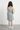 Knit Sleeveless Stripe pattern Wrap Tie up Detail Dress - Green & White