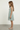 Knit Shimmer Sleeveless Halter Neck with waist belt detail A-line Dress - Blue and Gold