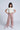 Knit Suede Full Length Regular Pant - Pink