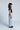 Knit Suede Full Length Regular Pant - Blue