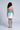 Woven Sleeveless Frill Detail High neck Back tie-up Top - Aqua