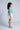 Woven Sleeveless Frill Detail High neck Back tie-up Top - Aqua