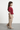 Woven Half balloon sleeves Peplum Top with elasticated Waist - Dark Red
