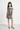 Knit Sleeveless Bow strap detail A- line Party Dress - Black/Multi