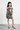 Knit Sleeveless Bow strap detail A- line Party Dress - Black/Multi