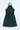 Pleated sleeveless halter neck Party dress - Dark green