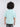 Solid Half sleeves oversized shirt-Mint Green