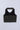 knit sleeveless lurex embellish zip up crop top and matching skirt set-Black & Gold