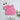 solid asymmetric neck half sleeves crop top-Pink