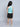metallic halter neck slit party top and skirt set-Blue/Black