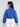 graphic full sleeves crop top sweatshirt top-Blue