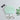 ruffle detail singlet party crop top-Green