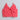 Solid bow detail singlet crop top-Peach