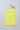knit sleeveless contrast bow detail one shoulder dress- Yellow & Pink