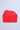 Net knit sleeveless rose applique Party crop top-Coral