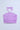 Net knit sleeveless rose applique Party crop top-Lilac
