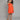 girlss Orange Halter Neck Tie Up &amp; Cut Out Detail Solid Color Dress