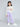 Full Length Solid Sweater Knit Woollen rib Pants - Lilac