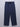 Solid pintex detailed pant-Blue