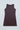 Leather Sleeveless Solid Heart cutout detail A-line Dress-  Dark Maroon