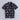Brush stroke printed half sleeves shirt-Black/Grey