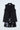 Woven Sleeveless Long Jacket with Sequin Skirt and Inner- Black