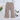 Full Length Solid Sweater Knit Woollen rib Pants - Beige