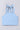 Rib sleeveless halter neck crop top-Blue