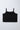 crochet knit half sleeves foil printed crop shrug and 100% cotton singlet crop Top- Black & Silver