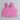 ikkat printed halter neck back tie up crop top-pink