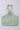 Satin sleeveless flower detailed halter neck neck tie-up crop top - Green