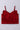 Satin sleeveless Bow detailed singlet party crop top-Red