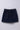 denim above knee length pocket detail skirt-Blue