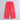 applique full sleeves pocket detail jacket with matching cargo pant and solid Singlet crop top set-Coral /white