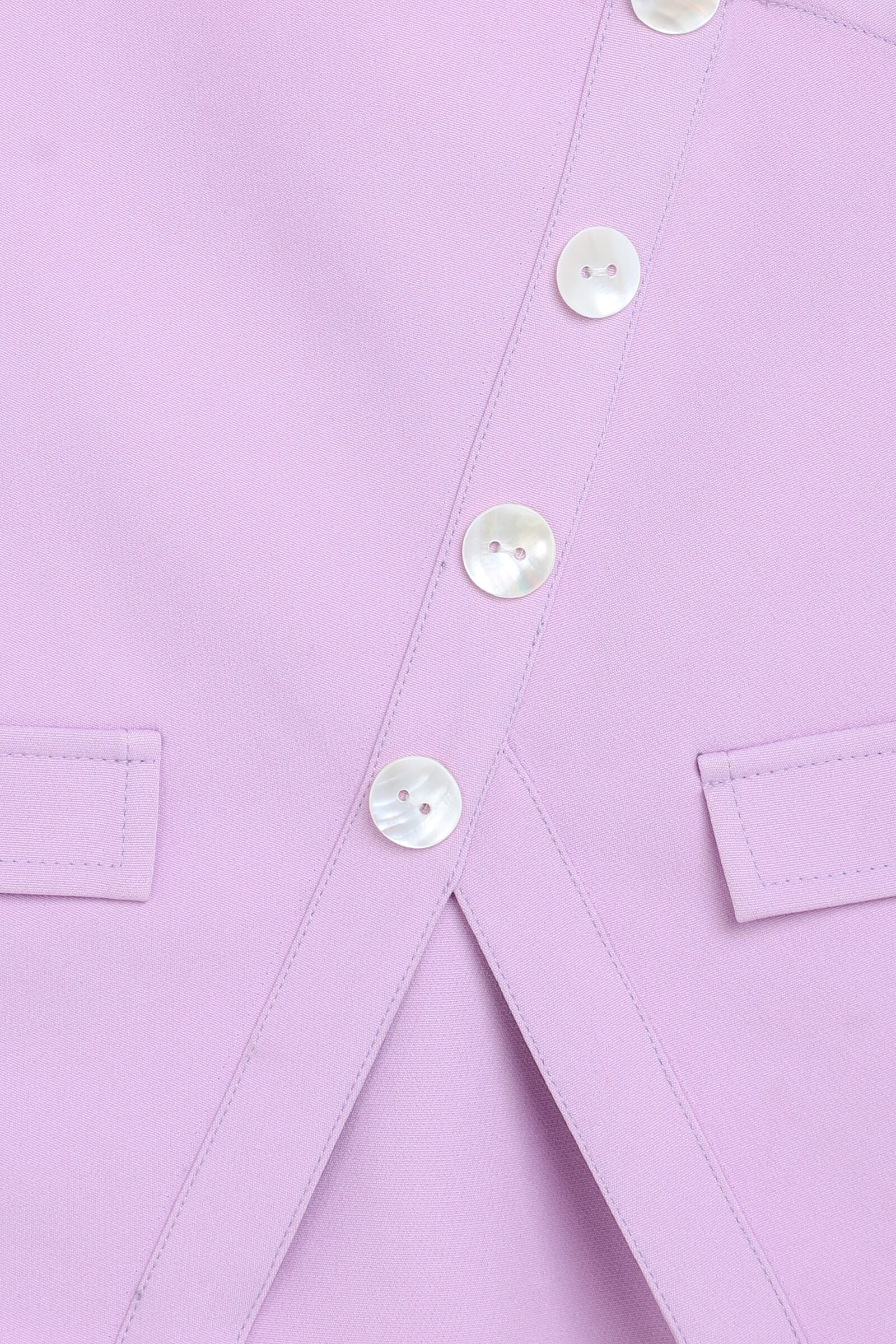 woven sleeveless solid singlet Aline top- Lilac
