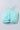 sleeveless halter neck cut out crop top-Mint green