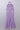 knitted schiffli sleeveless ruched slit peplum top and flared pant set- Lilac
