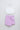 knit sleeveless embroidered halter neck crop top and twist detail skort set- White & Lilac