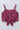 Linen sleeveless Animal printed singlet tie up crop top-Black & Pink