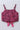 Linen sleeveless Animal printed singlet tie up crop top-Black & Pink