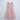 foil printed knotted halter neck party dress - Peach